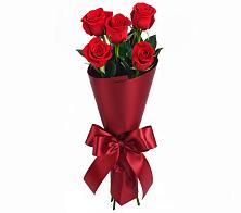 Букет 5 Красных роз Эдлесс Лав в Рылеево