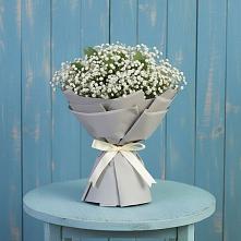 Букет цветов из:  Гипсофила в Рылеево