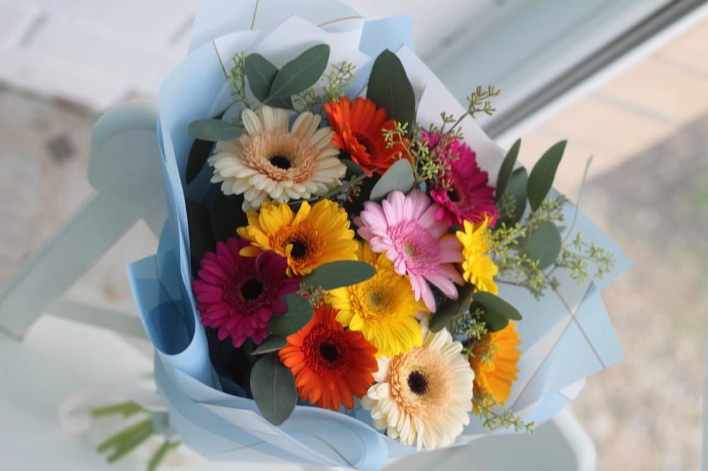 Букет цветов из: Герберы в Рылеево