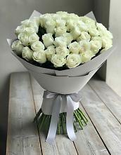 Букет 35 Белых роз в Рылеево