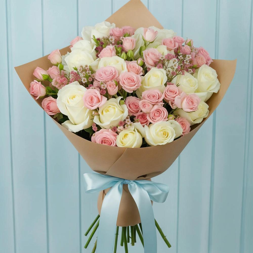 Букет цветов из: Розы в Рылеево