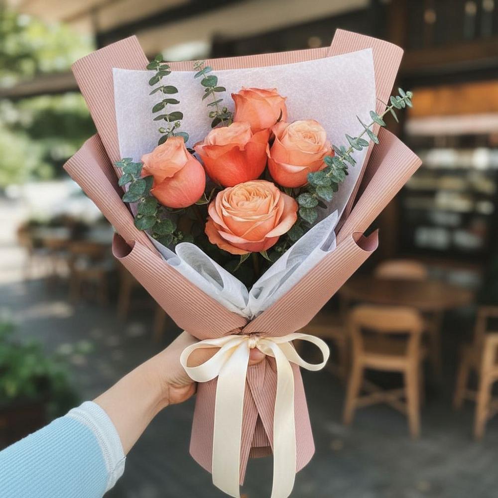 Букет цветов из: Розы в Рылеево