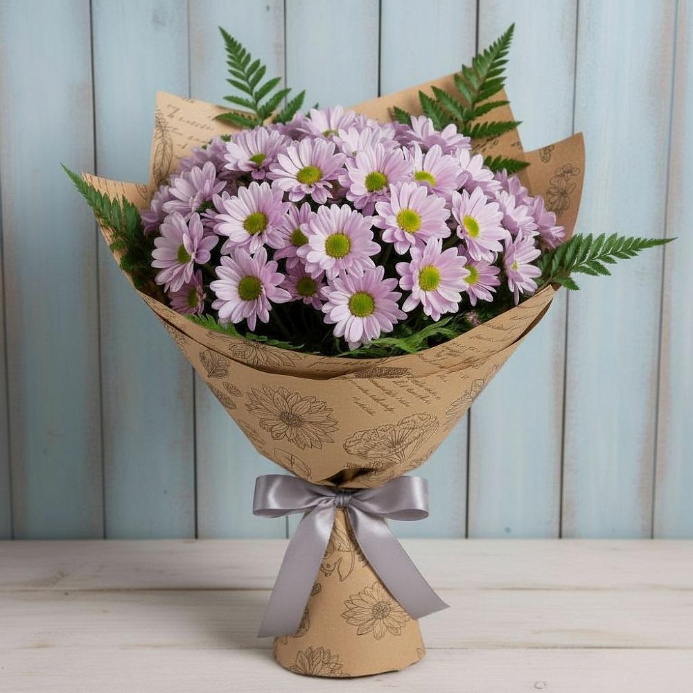 Букет цветов из: Хризантемы в Рылеево