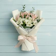 Букет цветов из:  Альстромерии в Рылеево