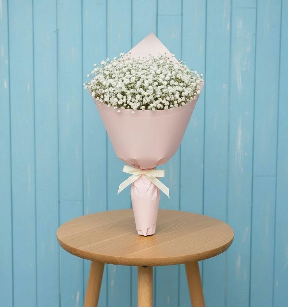 Букет цветов из: Гипсофила в Рылеево