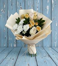 Букет цветов из:  Розы и Хризантемы #REPLACE_PRED# Рылеево