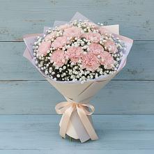 Букет цветов из:  Гвоздики в Рылеево