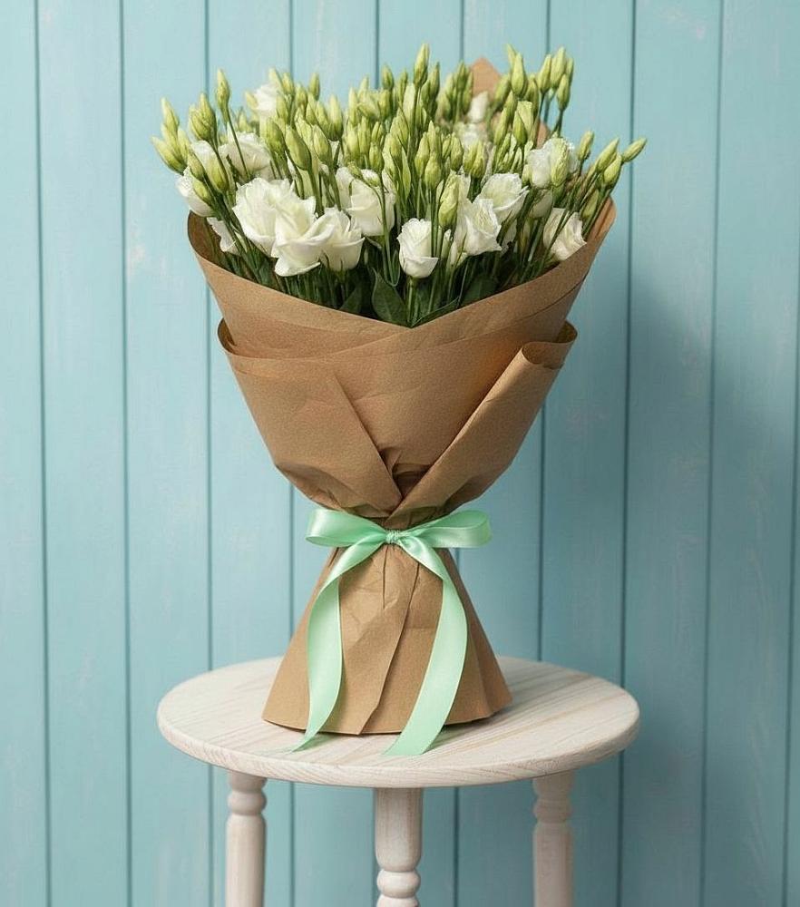 Букет цветов из: Лизиантусы в Рылеево