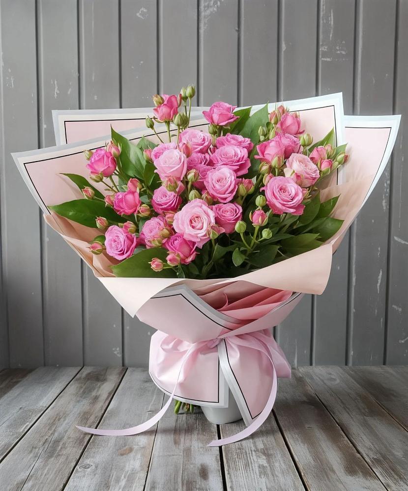 Букет Розовый кустик в Рылеево