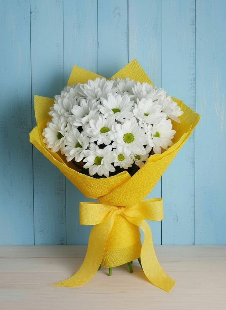 Букет цветов из: Хризантемы в Рылеево