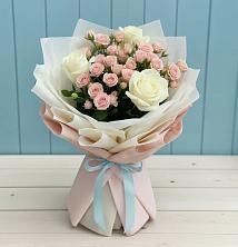 Букет цветов из:  Розы в Рылеево