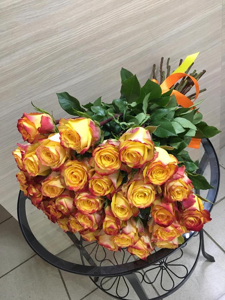 Букет Желтые розы в Рылеево