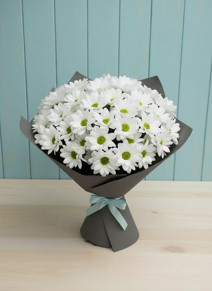 Букет цветов из: Хризантемы в Рылеево