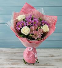 Букет цветов из:  Герберы в Рылеево