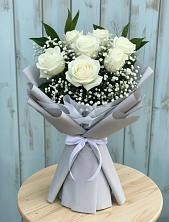 Букет цветов из:  Розы в Рылеево