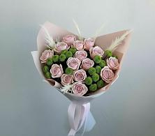 Букет цветов из:  Розы и Хризантемы #REPLACE_PRED# Рылеево