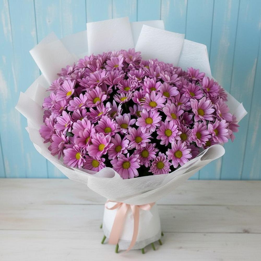 Букет цветов из: Хризантемы в Рылеево