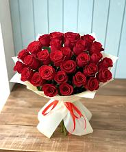 Букет 29 Красных роз в Рылеево