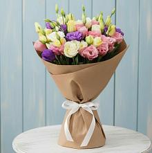 Букет цветов из:  Лизиантусы в Рылеево