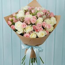 Букет цветов из:  Розы в Рылеево
